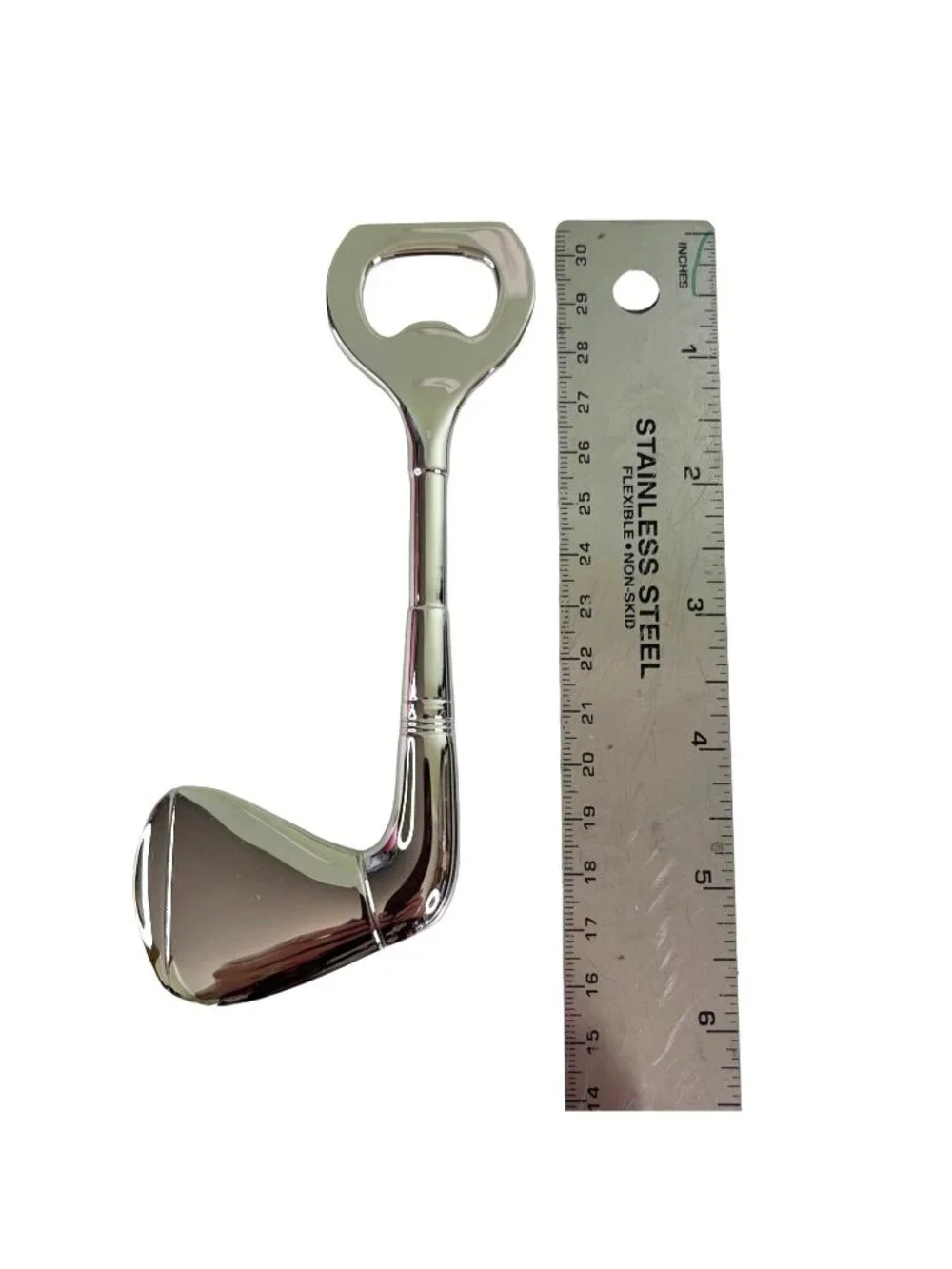 Chrome Golf Club Bottle Opener by Things Remembered 6